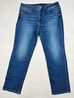 White House Black Market Mid-Rise Slim Everyday Soft Jeans Blue Women’s 12S